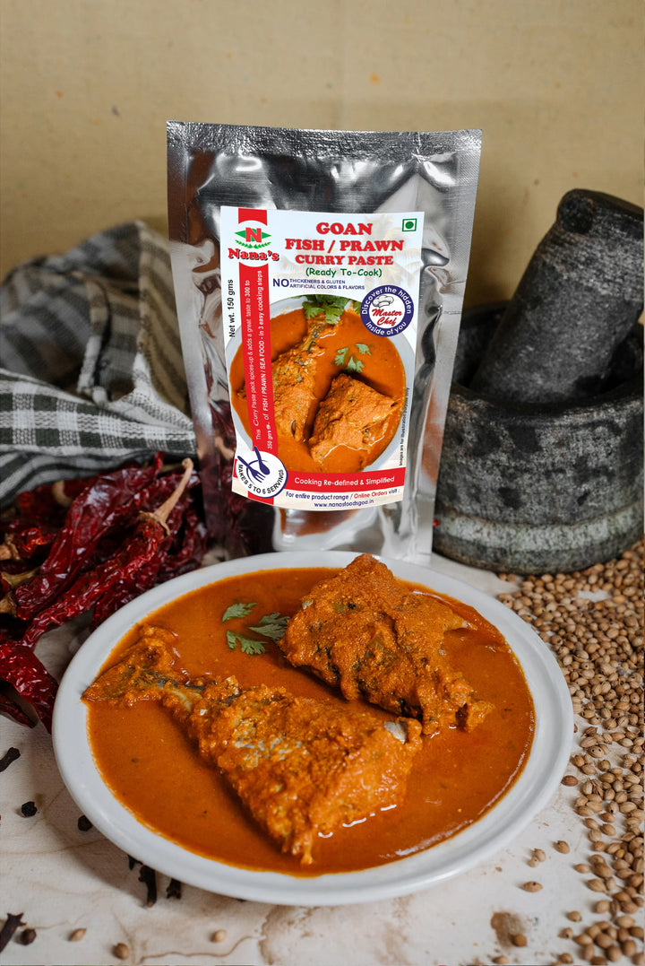Goan Traditional Fish/Prawns Curry Paste