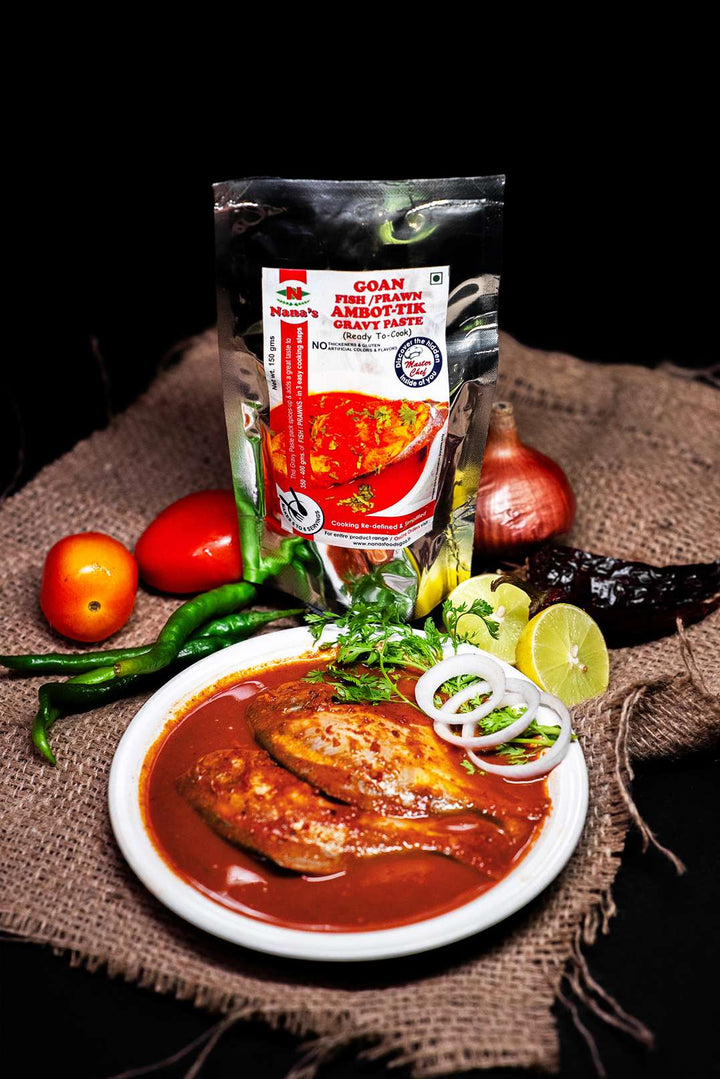 Goan Fish/Prawn Ambot-Tik Gravy Paste